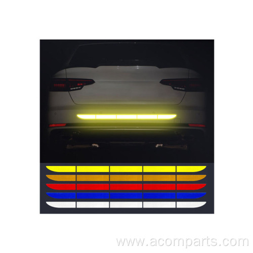 Tail Warning Strip Bumper Reflective Car Sticker